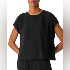 Halogen Basics Top with back Keyhole - Women’s X1 Casual Boxy